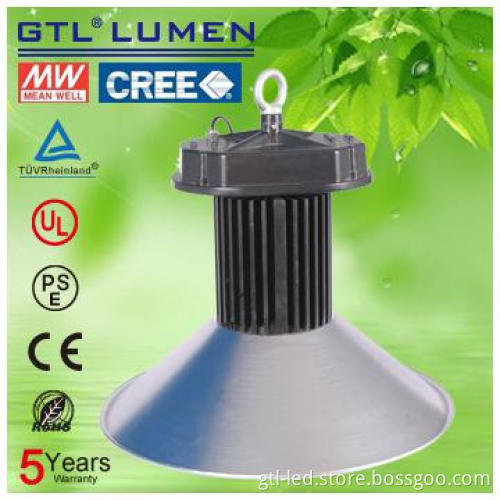 5 years warranty 150W LED high bay light reliable manufacturer design
